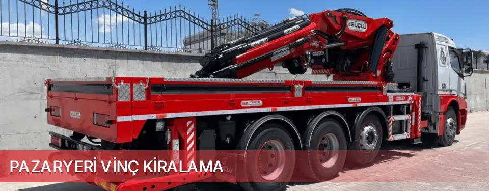 Pazaryeri İlçemi Vinç Kiralama